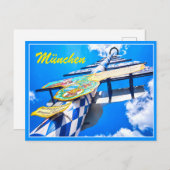 München Bayern Deutschland Reisen Postkarte (Vorne/Hinten)