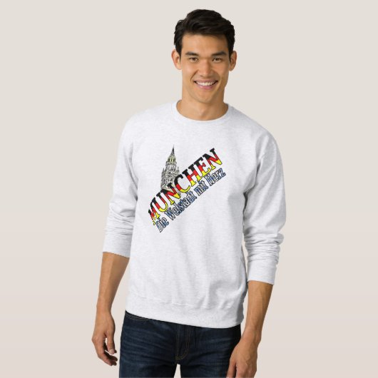 München Bayern Deutschland Sweatshirt (Vorne ganz)