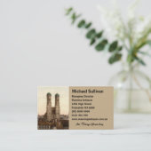 München, Bayern, Deutschland Visitenkarte (Stehend Vorderseite)