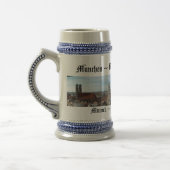 München, Bayern Stein Bierglas (Links)