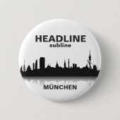 München Button / Anstecker / Pin (Vorderseite)