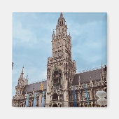 München, Deutschland - farbiges Europa Magnet (Vorne)