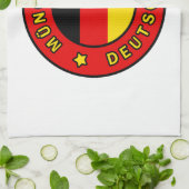 München Deutschland Geschirrtuch (Gefaltet)