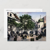 München, Deutschland, Hofbrauhaus, Vintag Postkarte (Vorne/Hinten)