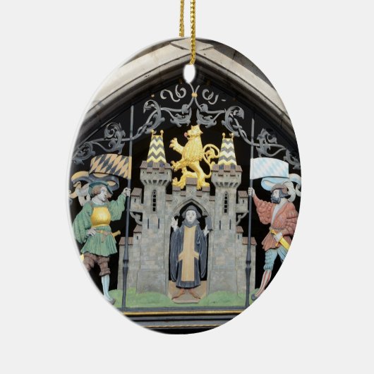 München, Deutschland Keramikornament (Rechts)