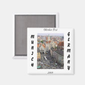 München Deutschland, Magnet (Vorderseite/Rückseite)