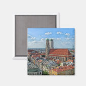 München, Deutschland Magnet (Vorderseite/Rückseite)