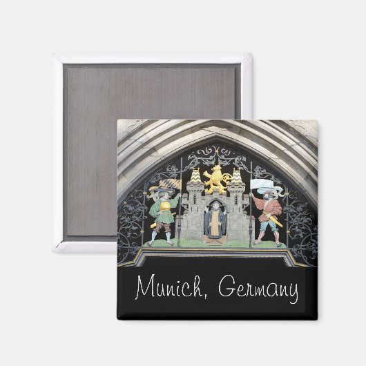 München, Deutschland Magnet (Vorderseite/Rückseite)
