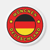 München Deutschland Magnet (Vorne)
