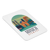 München Deutschland Magnet (Rechte Seite)
