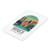 München Deutschland Magnet (Linke Seite)