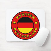 München Deutschland Mousepad (Mit Mouse)