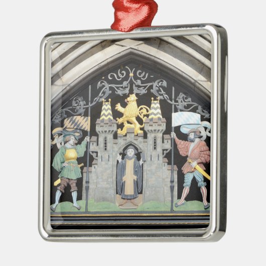 München, Deutschland Ornament Aus Metall (Links)