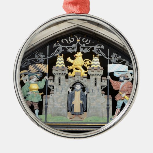 München, Deutschland Ornament Aus Metall (Vorne)