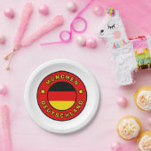 München Deutschland Pappteller (Party)