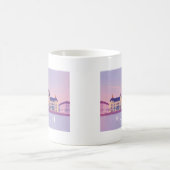 München Deutschland Pastell Travel Design Kaffeetasse (Mittel)