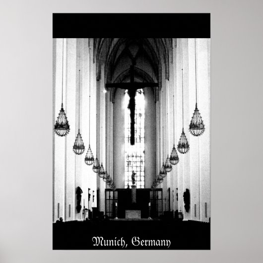 München, Deutschland Poster (Vorne)