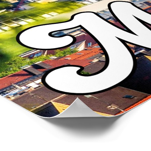 München, Deutschland Poster (Ecke)