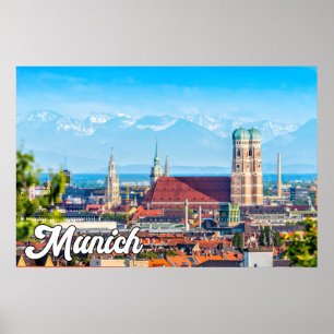 München, Deutschland Poster