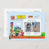 München, Deutschland Postkarte (Vorne/Hinten)