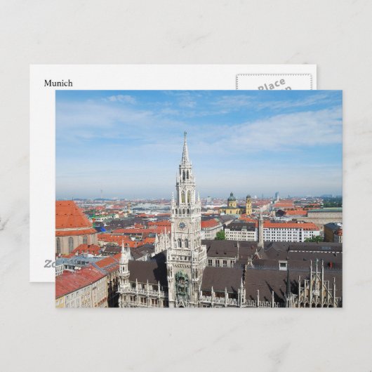 München, Deutschland Postkarte (Vorne/Hinten)