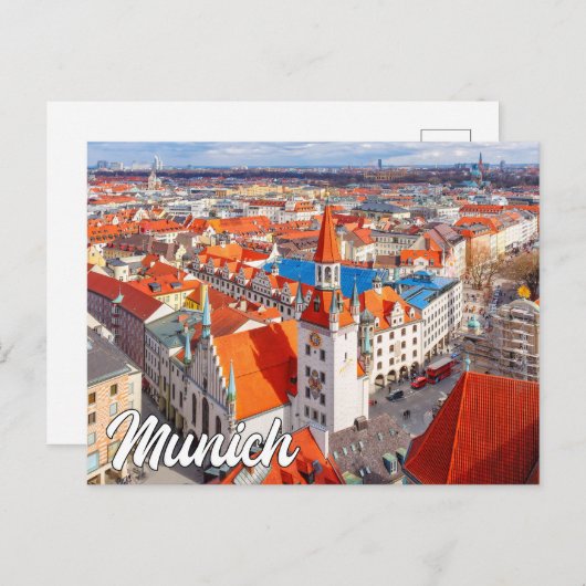 München, Deutschland Postkarte (Vorne/Hinten)