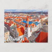 München, Deutschland Postkarte (Vorderseite)