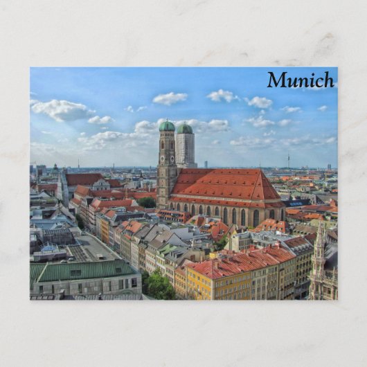 München, Deutschland Postkarte (Vorderseite)
