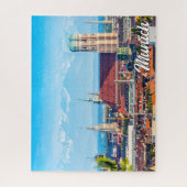 München, Deutschland Puzzle (Vertikal)