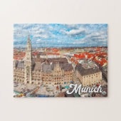 München, Deutschland Puzzle (Horizontal)