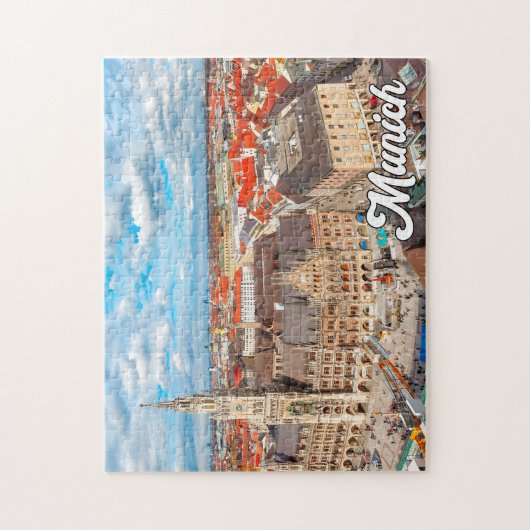 München, Deutschland Puzzle (Vertikal)