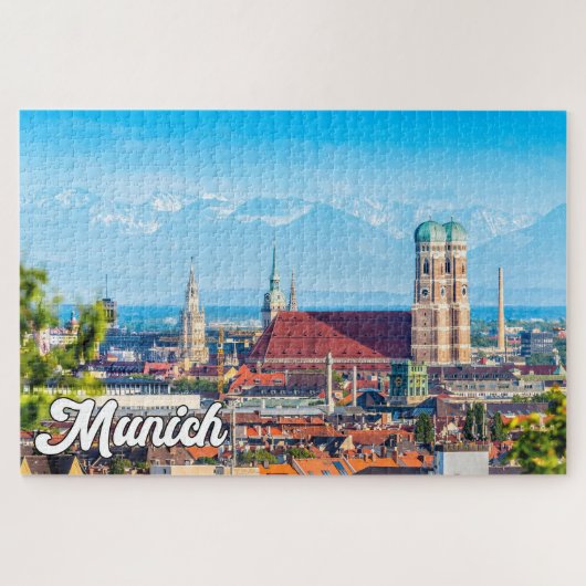 München, Deutschland Puzzle (Horizontal)
