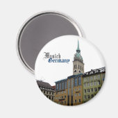München Deutschland Reisen Souvenir Magnet (Vorderseite/Rückseite)