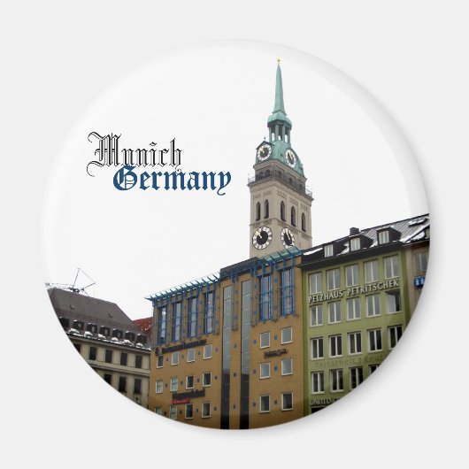 München Deutschland Reisen Souvenir Magnet (Vorne)