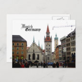 München Deutschland Reisen Souvenir Postkarte (Vorne/Hinten)