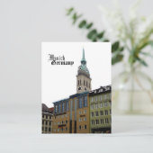 München Deutschland Reisen Souvenir Postkarte (Stehend Vorderseite)