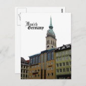 München Deutschland Reisen Souvenir Postkarte (Vorne/Hinten)