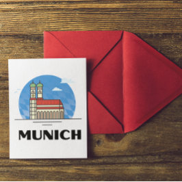München Deutschland Reisen Vintag Postkarte