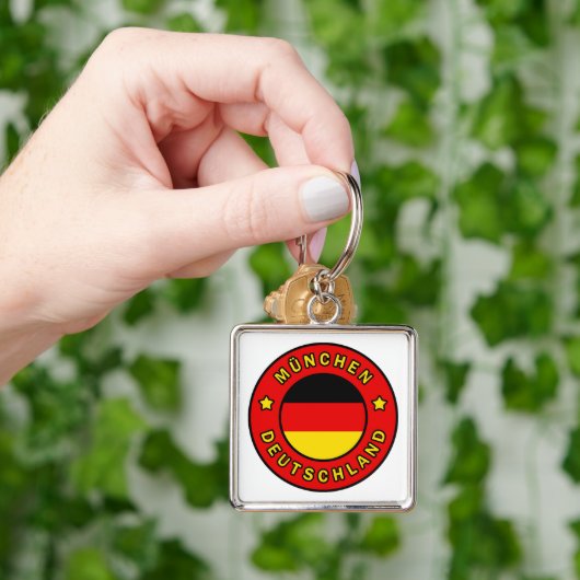 München Deutschland Schlüsselanhänger (Hand)