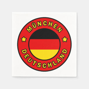 München Deutschland Serviette