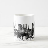 München Deutschland Skyline BW Kaffeetasse (Mittel)