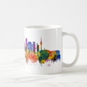 München Deutschland Skyline Kaffeetasse