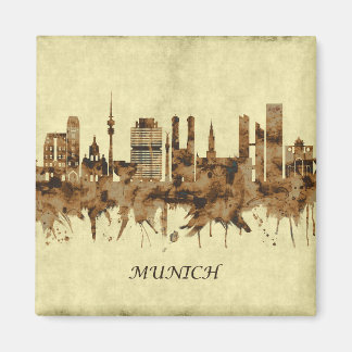 München Deutschland Stadtbild Magnet