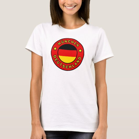 München Deutschland T-Shirt (Vorderseite)