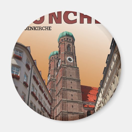 München - Frauenkirche Magnet (Vorne)