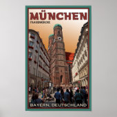 München - Frauenkirche Poster (Vorne)