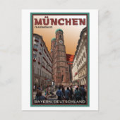 München - Frauenkirche Postkarte (Vorderseite)