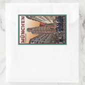 München - Frauenkirche Rechteckiger Aufkleber (Tasche)
