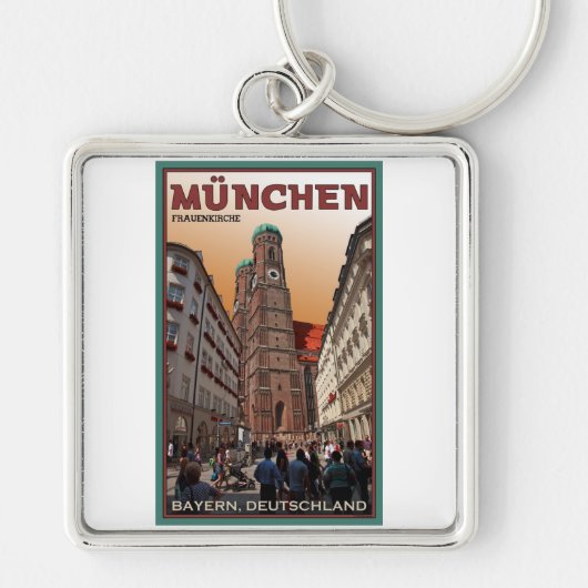 München - Frauenkirche Schlüsselanhänger (Vorne)
