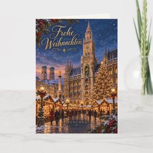 München Frohe Weihnachten (Vorderseite)